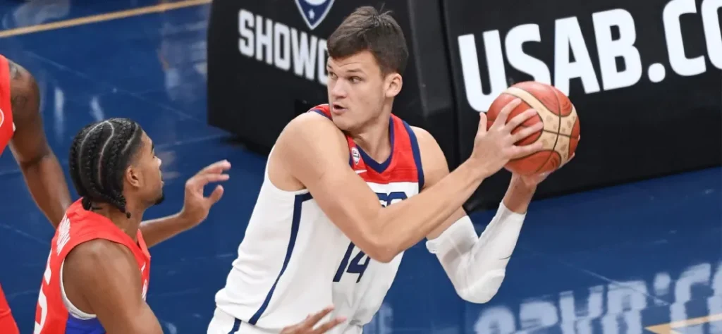 美國隊中鋒：Walker Kessler