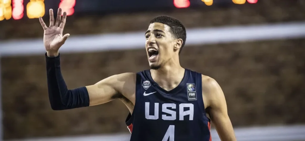 美國隊控球後衛：Tyrese Haliburton